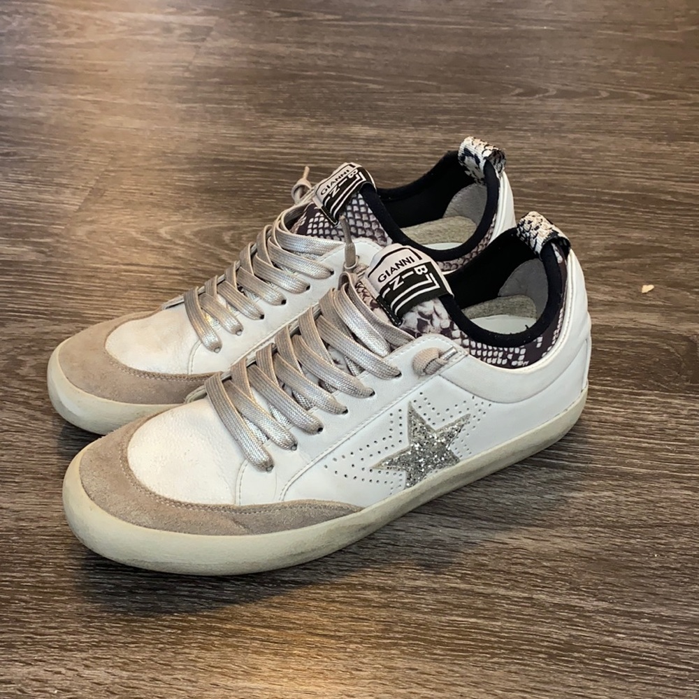 GIANNI BINI Golden Goose Style Sneaker